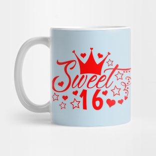 Sweet Sixteen Mug